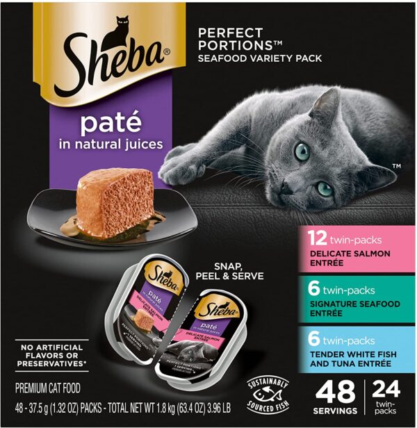 SHEBA Pate in Natural Juices Adult Wet Cat Food