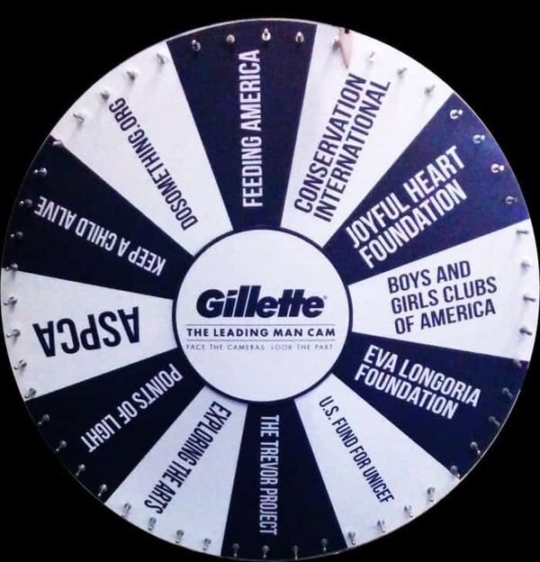 Money Wheel/Prize Wheel rental for events in Los Angeles, Orange County, and nationwide