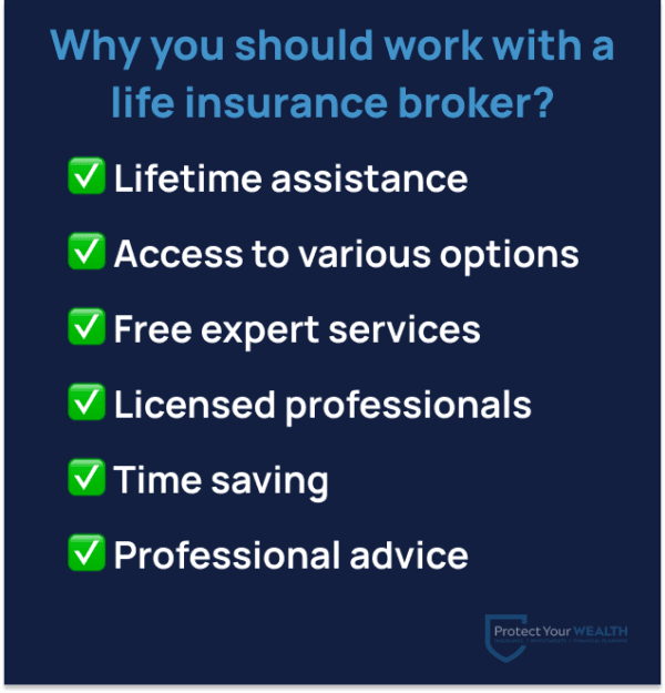 Why you should work with a life insurance broker