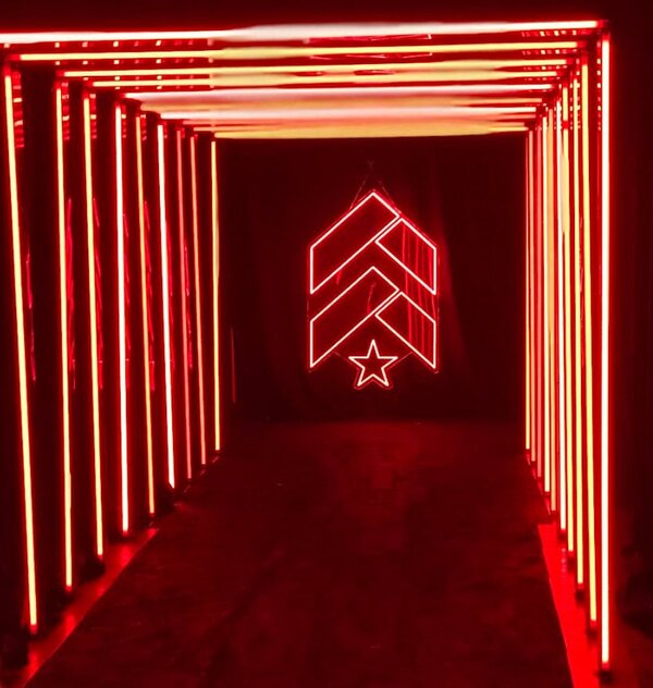 LED Frame Tunnel rental for events in Los Angeles, Orange County, and nationwide