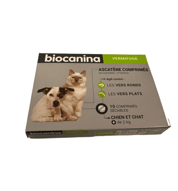 Biocanina Ascatene Chien et Chat – Comprimés
