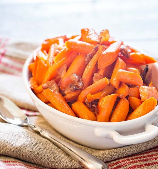 Maple Bacon Carrots 