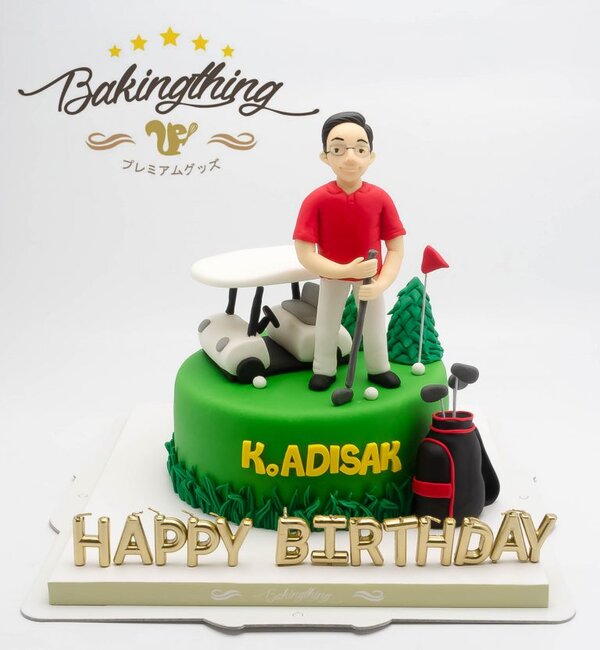 เค้ก 3 มิติ Golf