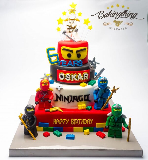 เค้ก 3 มิติ Ninjago