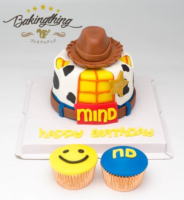 เค้ก 3 มิติ Woody