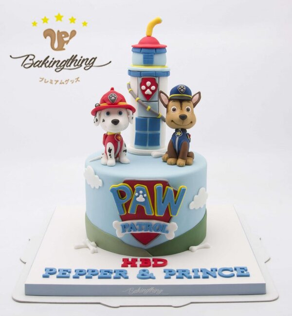 เค้ก 3 มิติ Paw Patrol