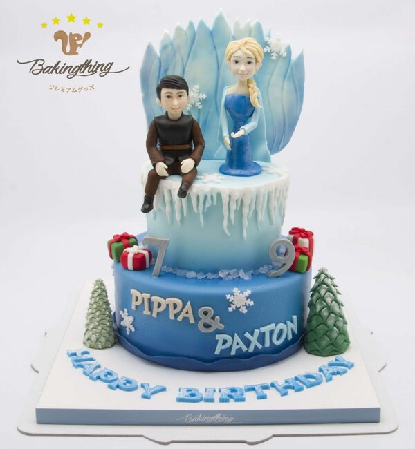 เค้ก 3 มิติ Frozen