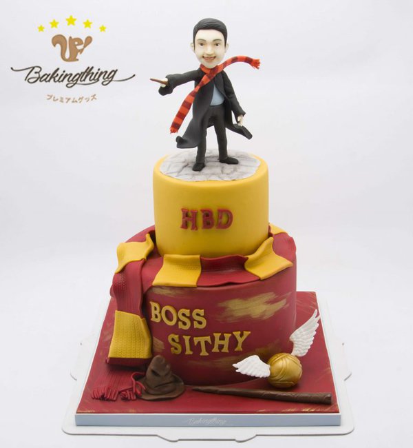 เค้ก 3 มิติ Harry Potter
