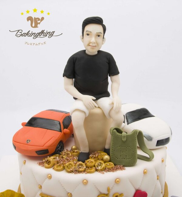 เค้ก 3 มิติ ผู้ชาย