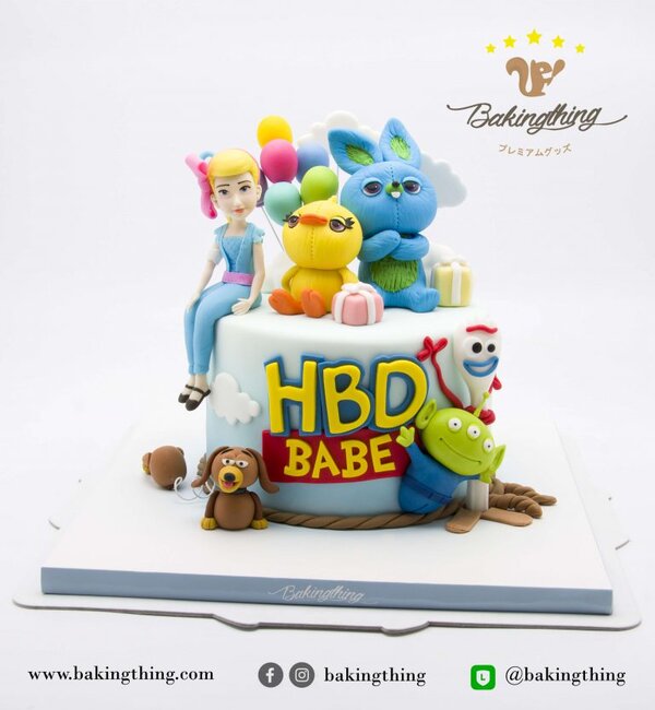 เค้ก 3 มิติ Toy story