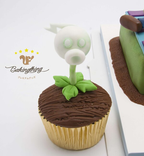 เค้ก 3 มิติ Plants vs Zombies