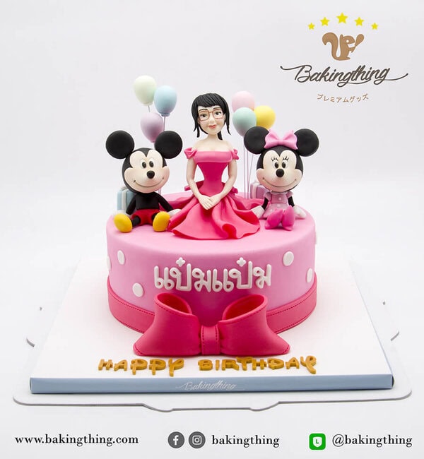 เค้ก 3 มิติ ผู้หญิง