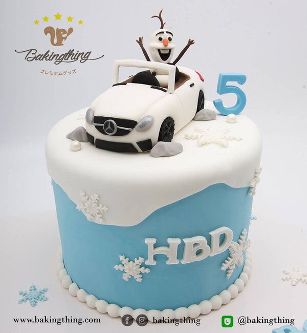 เค้ก 3 มิติ Olaf