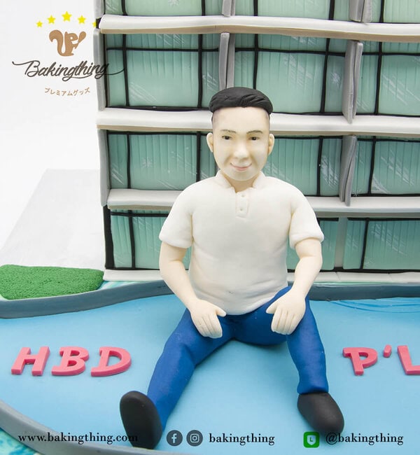 เค้ก 3 มิติ buidling