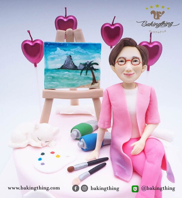 เค้ก 3 มิติ ผู้หญิง