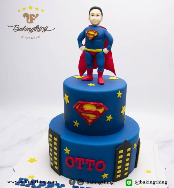 เค้ก 3 มิติ Superman