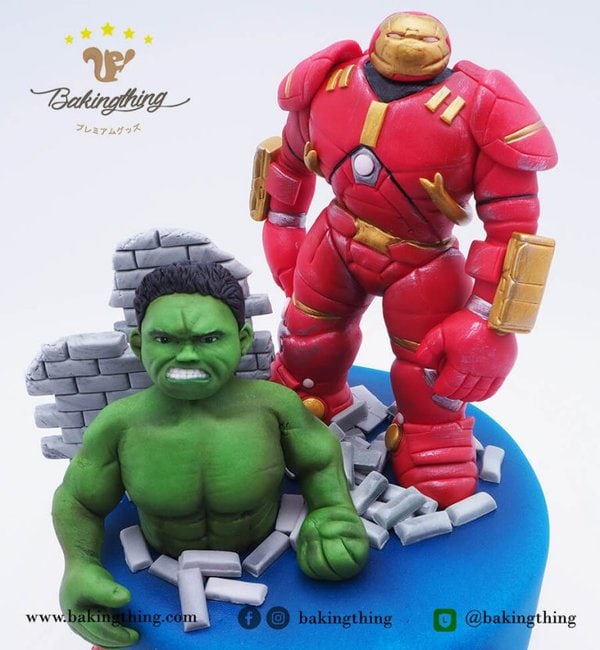 เค้ก 3 มิติ Superhero