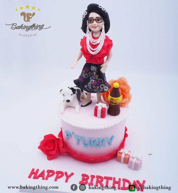 เค้กวันเกิด คุณตุ๊กกี้