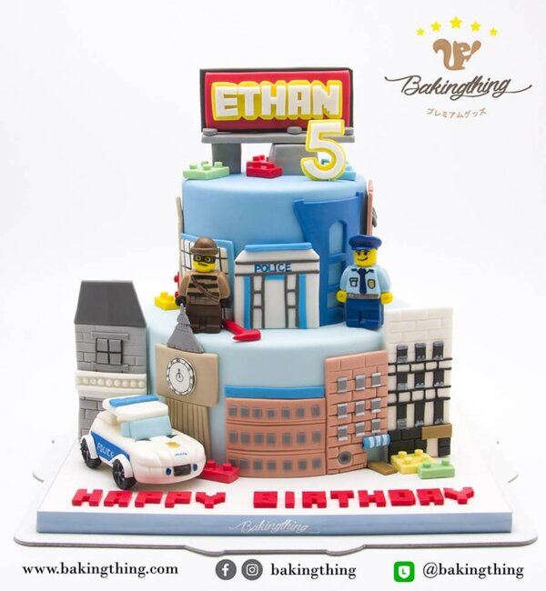 เค้ก 3 มิติ Lego