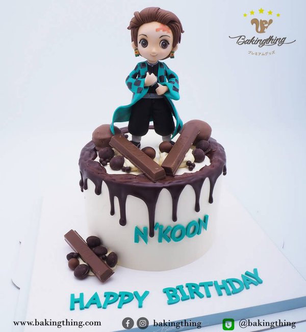 เค้ก 3 มิติ demon slayer