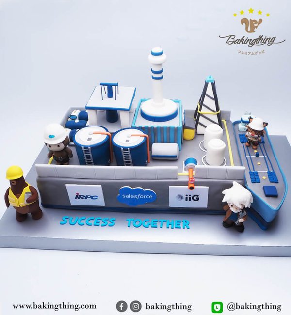 เค้ก 3 มิติ IRPC