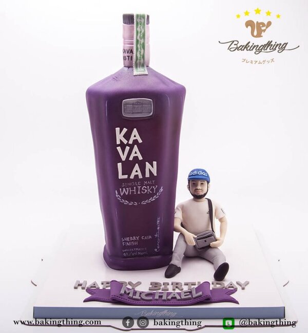 เค้ก 3 มิติ Whisky