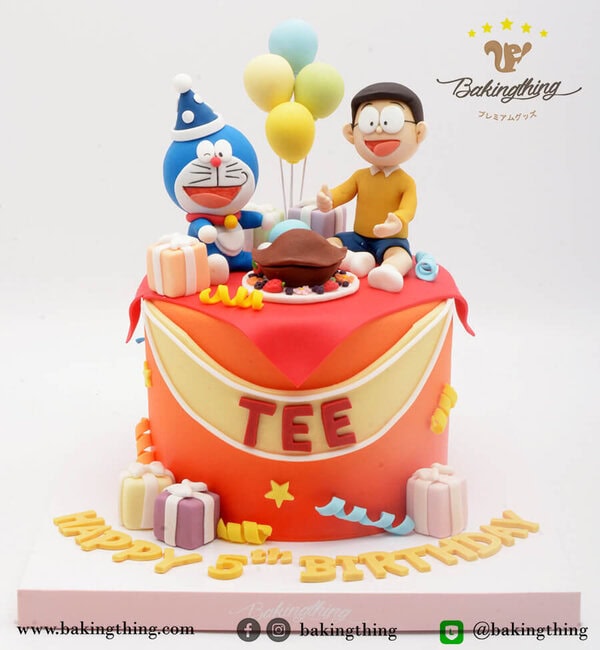เค้ก 3 มิติ Doremon