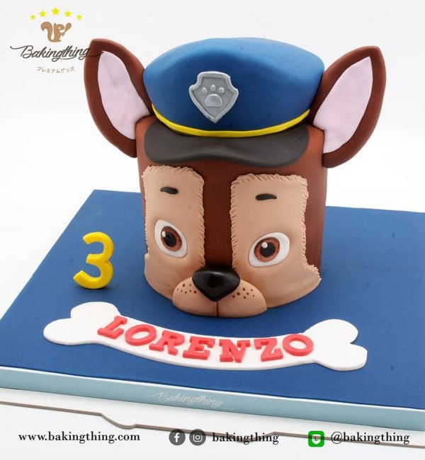 เค้ก 3 มิติ Paw patrol