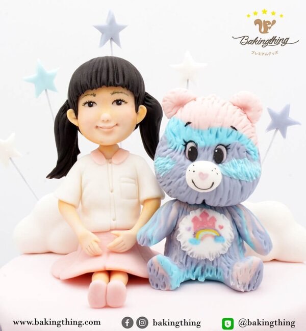เค้กเด็กหญิง Carebear