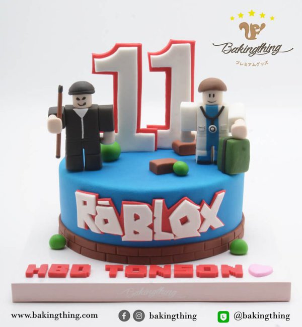 เค้กการ์ตูน Roblox