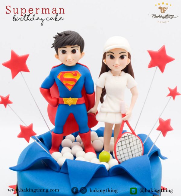 เค้ก 3 มิติ Superman