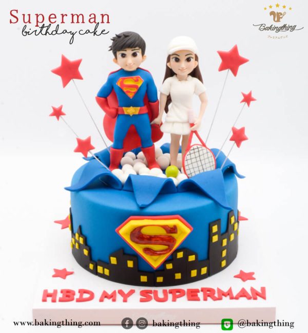 เค้ก 3 มิติ Superman
