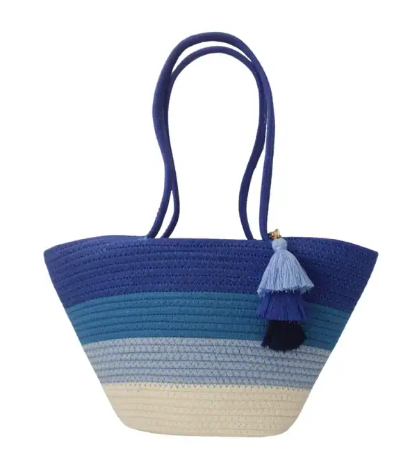 Bolso Tejido "Beach Blue” ideal para regalo