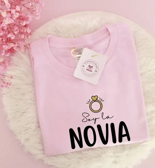 Camiseta Despedida de Solteras Soy La Novia