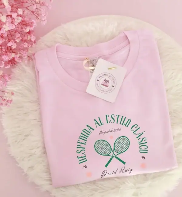 Camiseta Team Bride estilo clasico