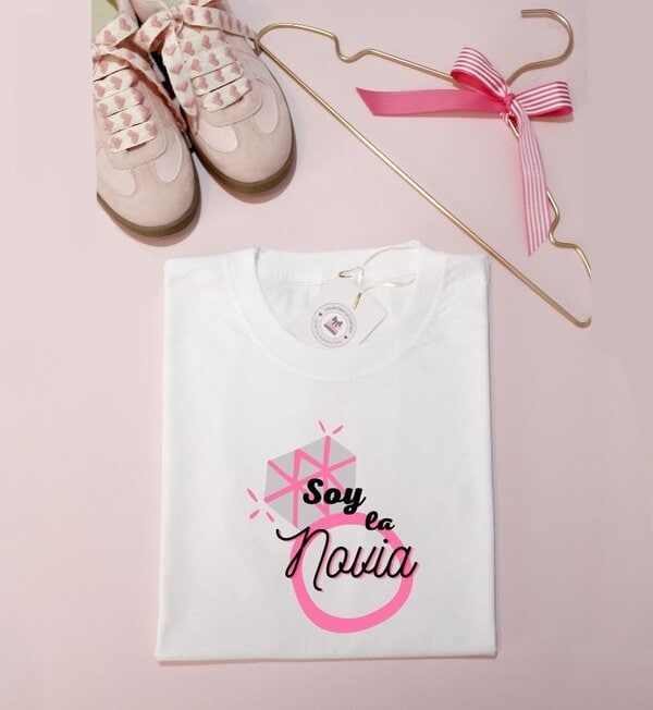 camiseta despedida de soltera divertido rosa