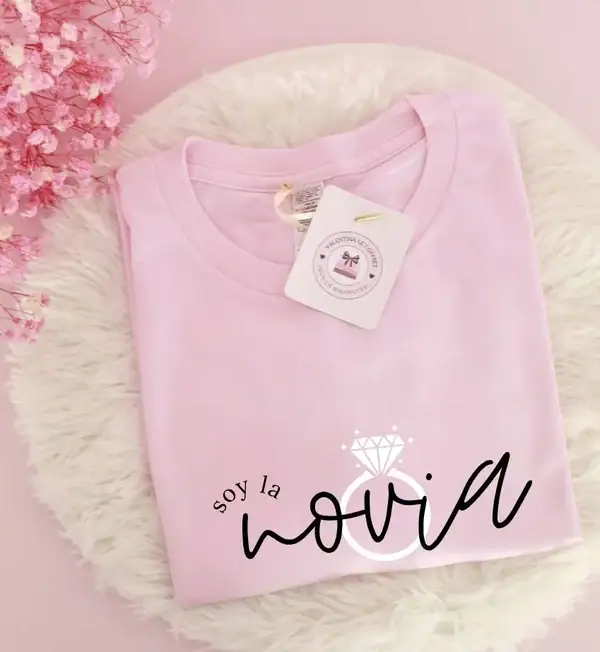 Camiseta Despedida de Solteras Anillo Blanco
