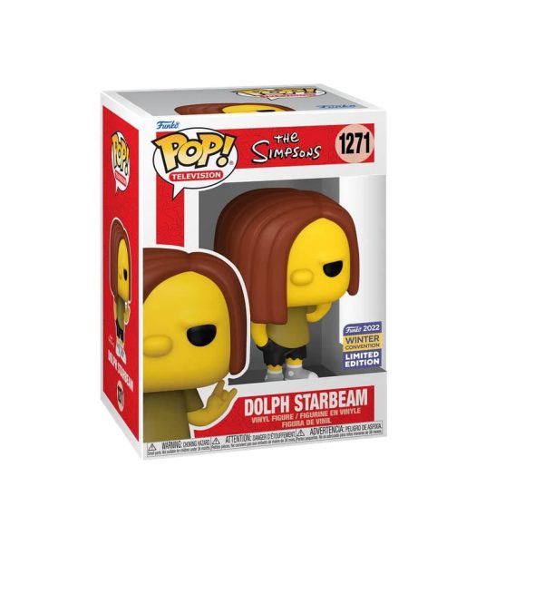 Figurine Funko Pop / Dolph Starbeam N°1271 / The Simpsons / Winter Convention 2022 Limited Edition Figurine Funko Pop / Dolph Starbeam N°1271 / The Simpsons / Winter Convention 2022 Limited Edition