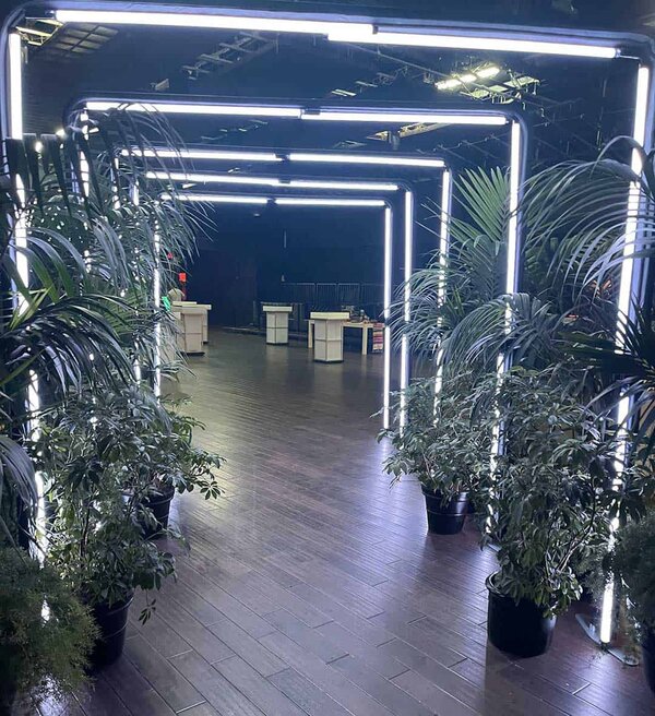 LED Frame Tunnel rental for events in Los Angeles, Orange County, and nationwide