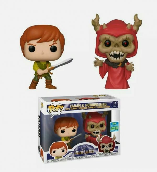 Figurine Funko Pop / Duo Pack / Taran & Horned King / Disney / 2019 Summer Convention Limited Edition
