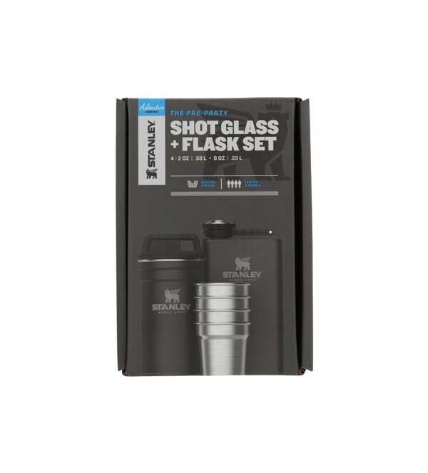 Stanley The Pre-Party Shotglass + Flask Set