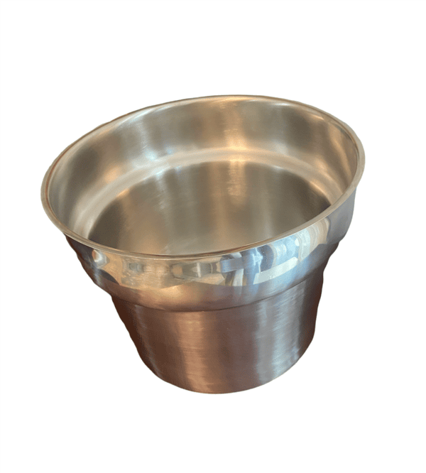 Round Dip Pot, Stainless Steel, 11 Quarts