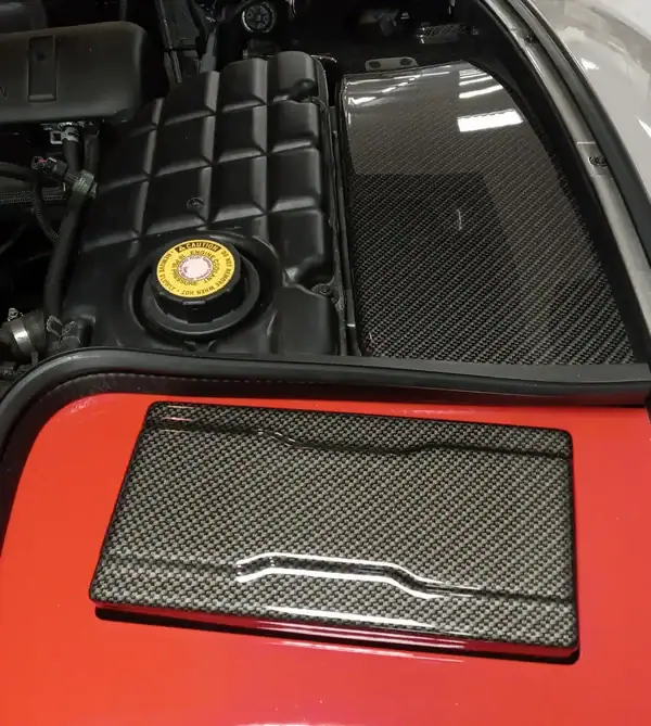 C5 Corvette 97-04 Hydro Carbon Fiber Inner Fender Covers - AMT Custom ...