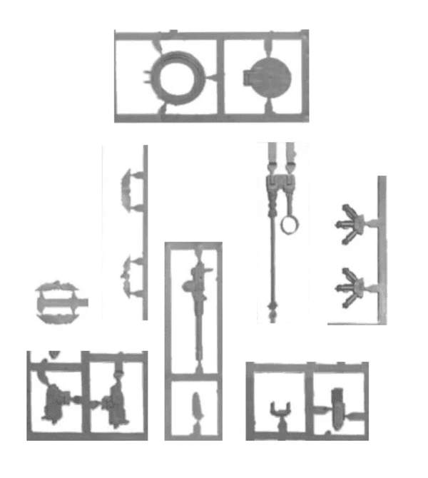 Cupola Hatch, Smoke Launchers, Bolter, Stubber - Astra Militarum Vehicle Upgrade