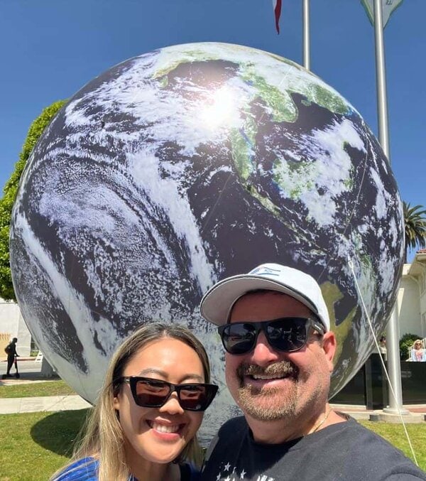 Earth Inflatable ( Giant ) rental for events in Los Angeles, Orange County, and nationwide