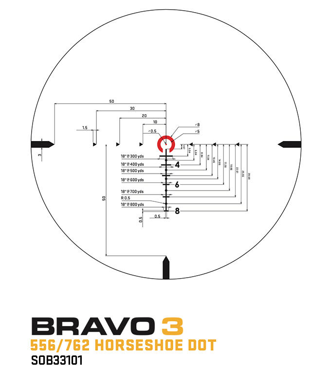 Sig Sauer Bravo 3 - Magview Battle Sight 3x24 mm - immagine 5