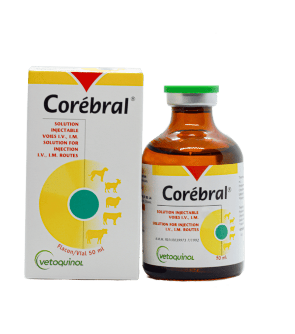 Vétoquinol Corebral 50 mL – Tous animaux