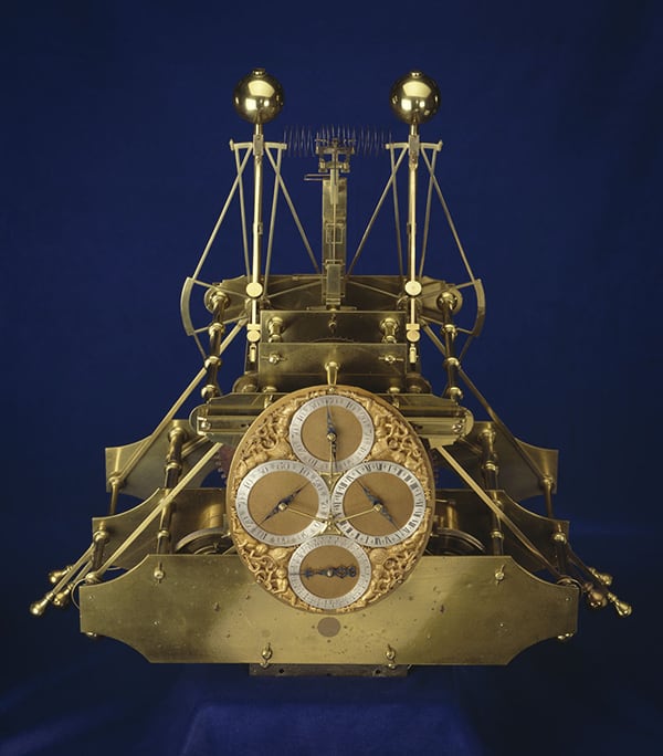 The marine chronometer invented by John Harrison