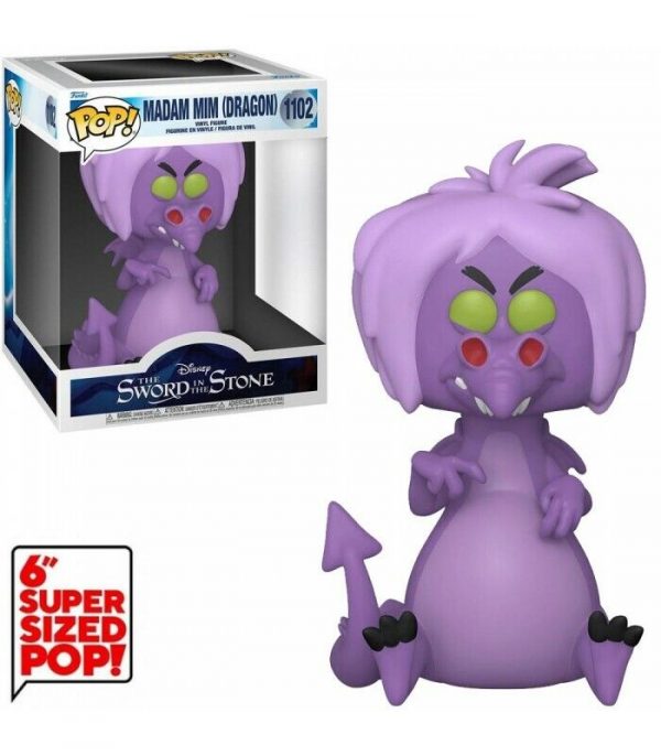 Figurine Funko Pop Deluxe / Madam Mim Dragon / Merlin L’Enchanteur / Disney