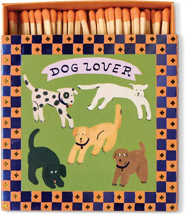 Cerillas "Dog lover"